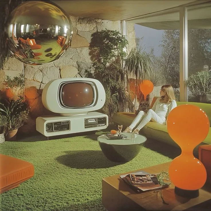 AI 对于复古未来美学的想象